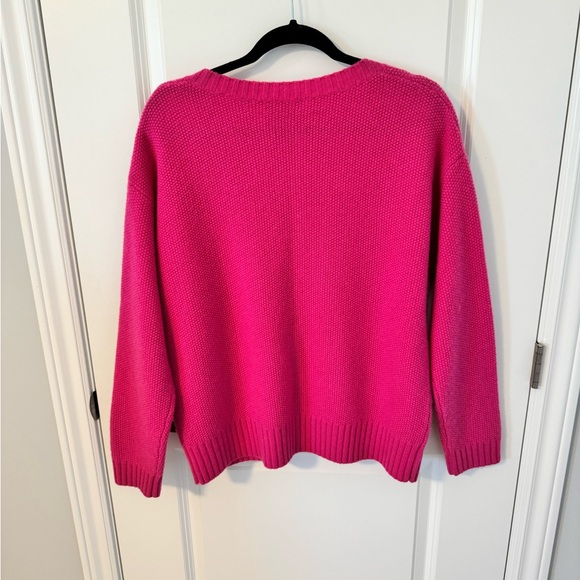 Oats Cashmere 100% Cashmere V-Neck Sweater - Picture 2 of 4